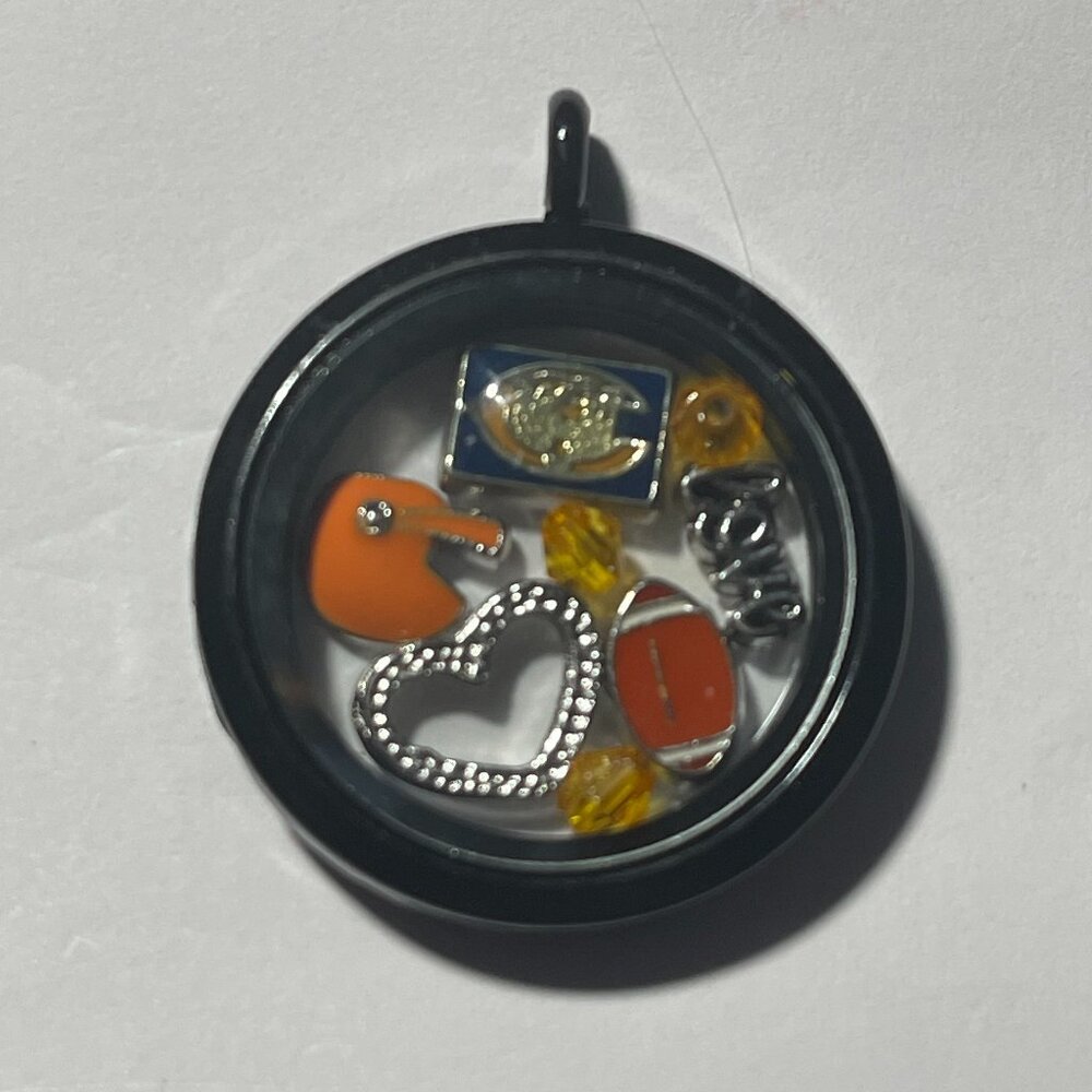 Chicago Bears NFL Memory Charm Locket w/ 22 IN chain NEW